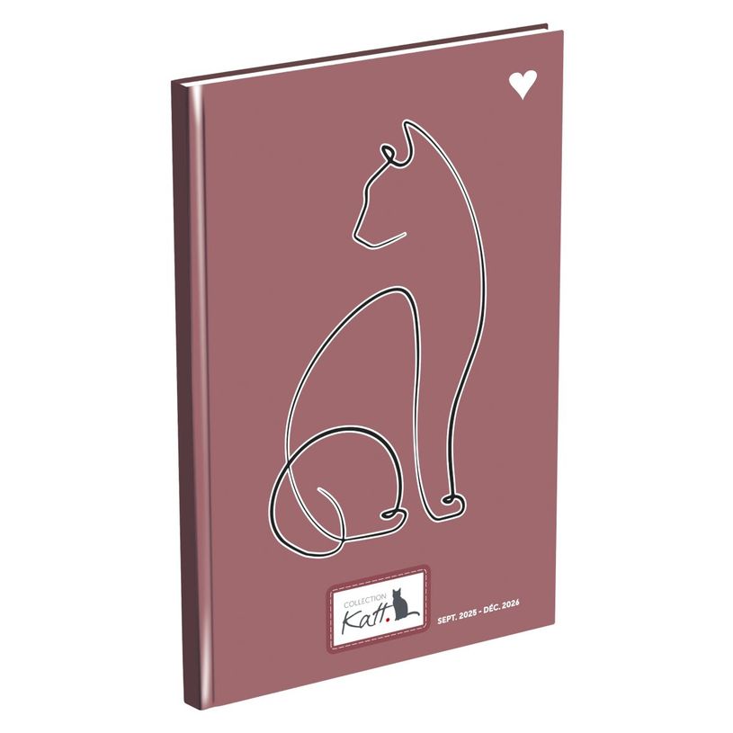 3147280153990-Lecas Katt - Agenda 1 semaine sur 2 pages - 16 x 24 cm - différents modèles disponibles--3