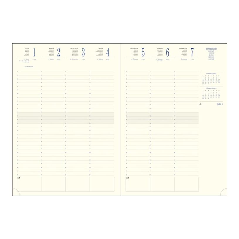 3660942062848-Agenda Volga Eurotime 29 - 1 semaine sur 2 pages - 21 x 29,7 cm - bleu canard - Exacompta-P_79438224_1-4