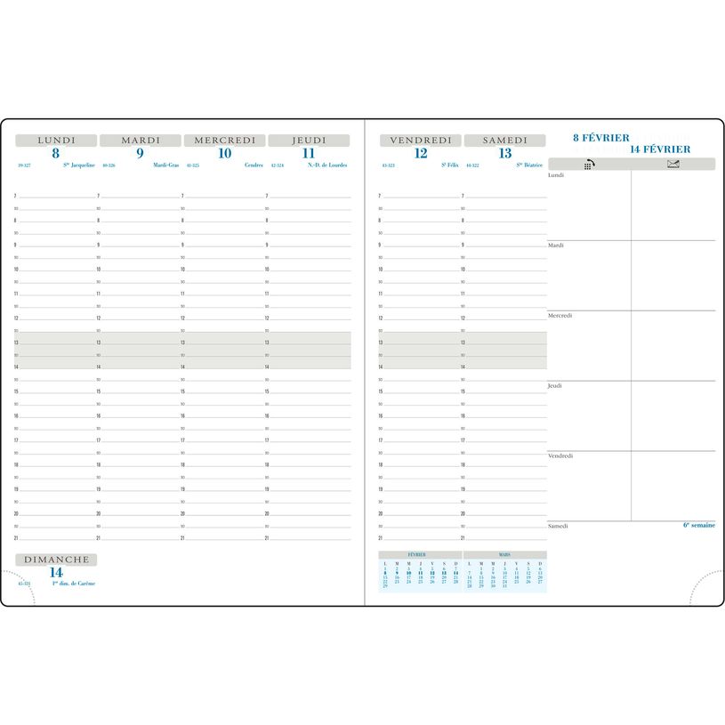 3660942065665-Agenda Fall Horizons 27 - 1 semaine sur 2 pages - 21 x 27 cm - disponible dans différentes-P_79438246_8-3