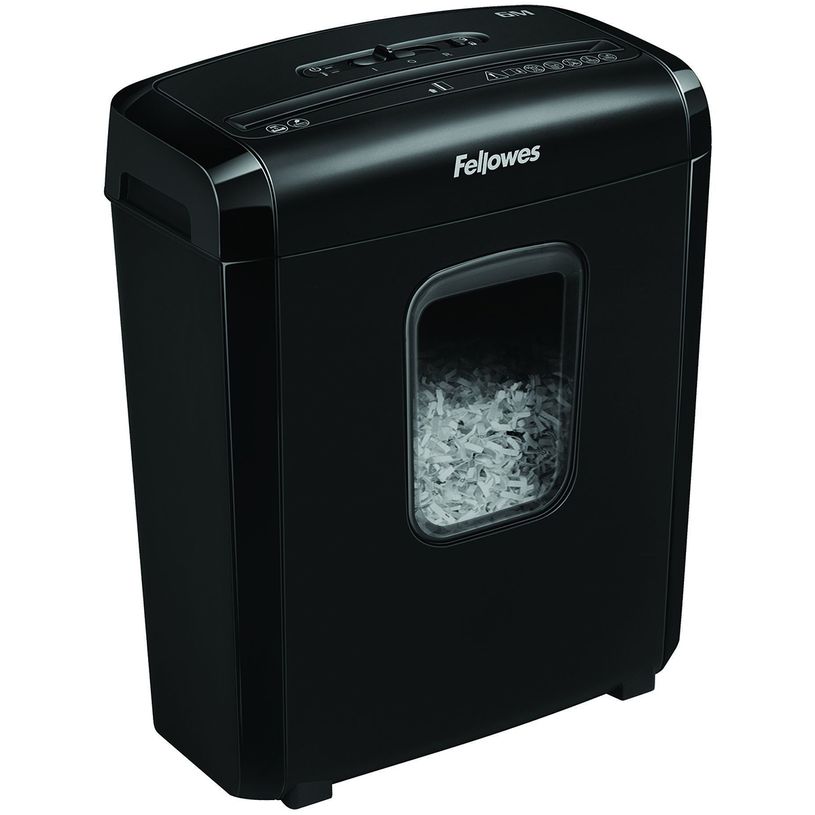 0043859743568-Fellowes Powershred 6M - destructeur de documents coupe croisée mini-cut - 6 feuilles - Co-P_79438259_2-1
