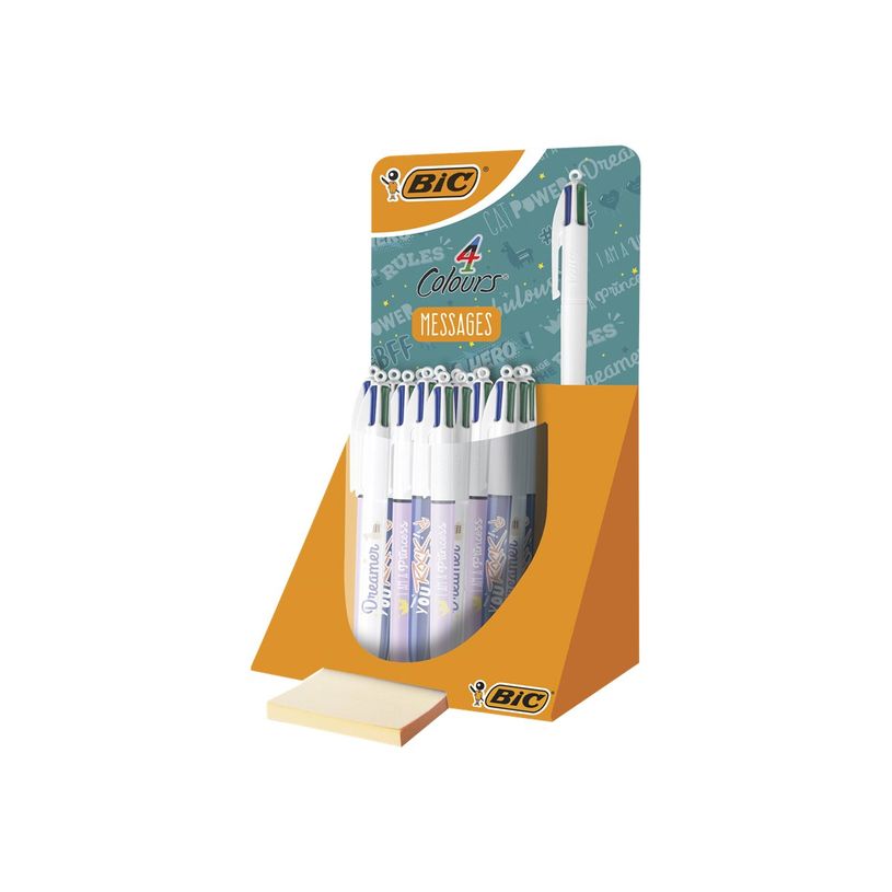 3086123538924-BIC 4 Couleurs Messages - stylo bille 4 couleurs-P_79438265_1-0