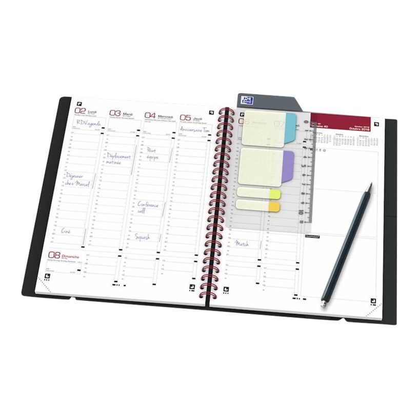 3147280151293-Agenda Heritage - 1 semaine sur 2 pages - 21 x 29,7 cm - disponible dans différentes coule-P_79438293_5-6