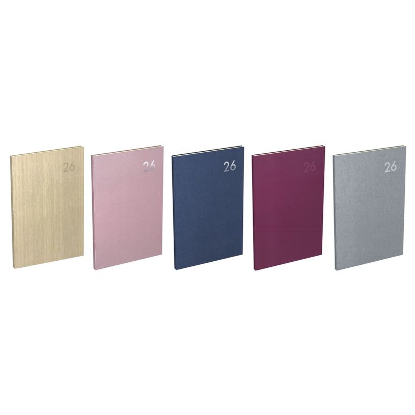 3147281211217-Agenda Lecas Déco - 1 semaine sur 2 pages - 16 x 24 cm - disponible dans différentes couleurs--5