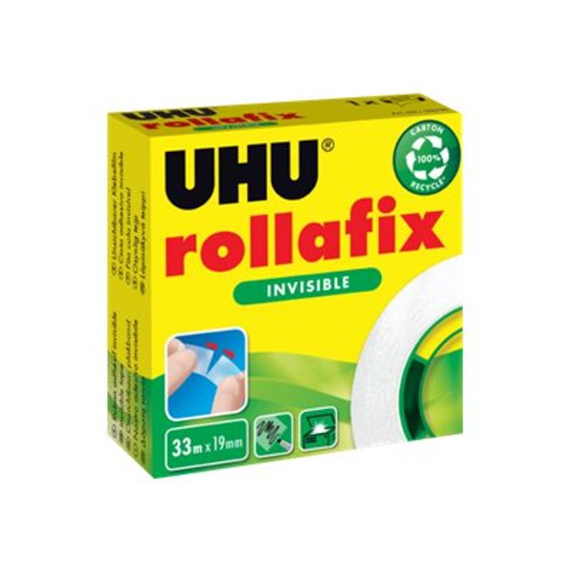 4026700363104-UHU Rollafix - Ruban adhésif invisible - 19 mm x 33 m-P_79438406_1-0