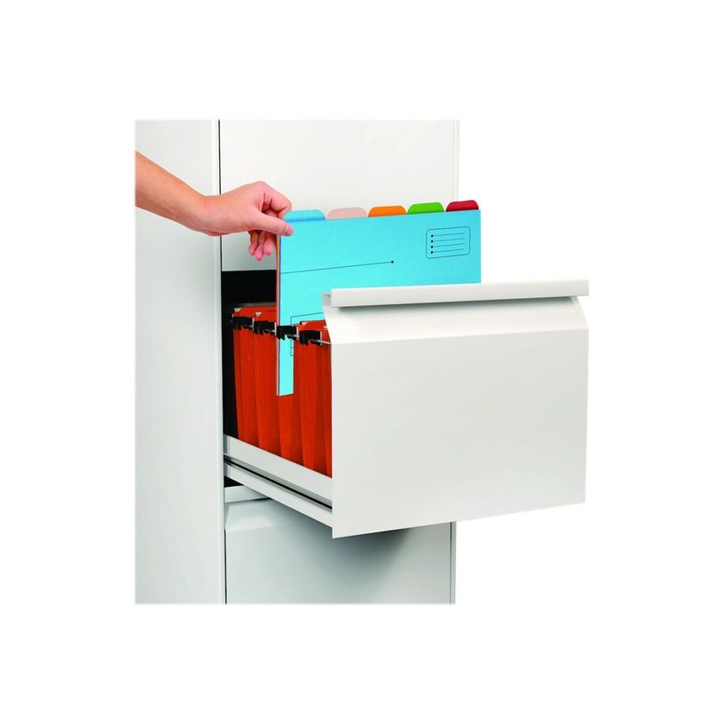 3362941032654-Oxford - 25 Chemises à onglets pour tiroirs - kraft - coloris assortis-P_79438411_3-3