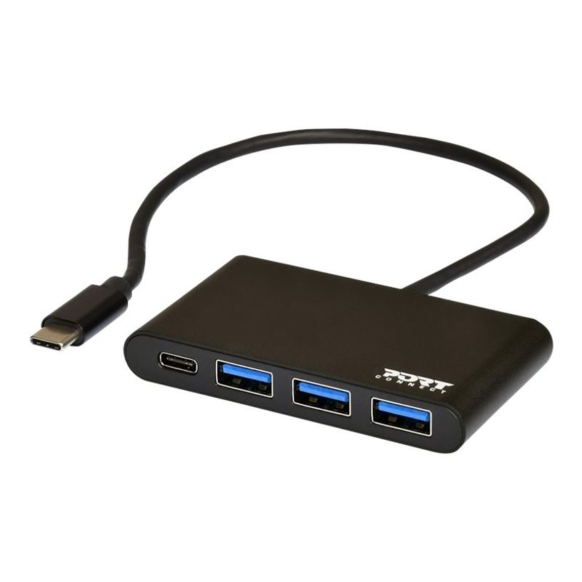 3567049001223-PORT Connect - Hub 3 ports USB 3.0 + 1 port USB type C-P_79438455_2-1