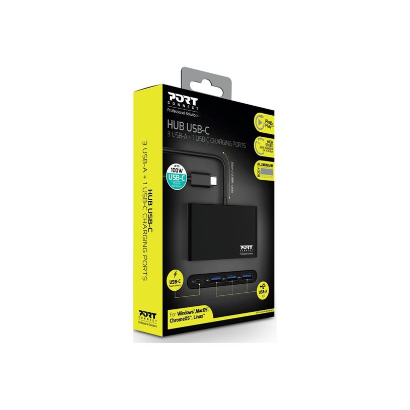 3567049001223-PORT Connect - Hub 3 ports USB 3.0 + 1 port USB type C-P_79438455_8-8