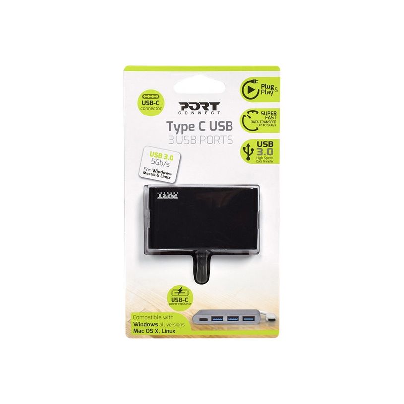 3567049001223-PORT Connect - Hub 3 ports USB 3.0 + 1 port USB type C-P_79438455_9-7