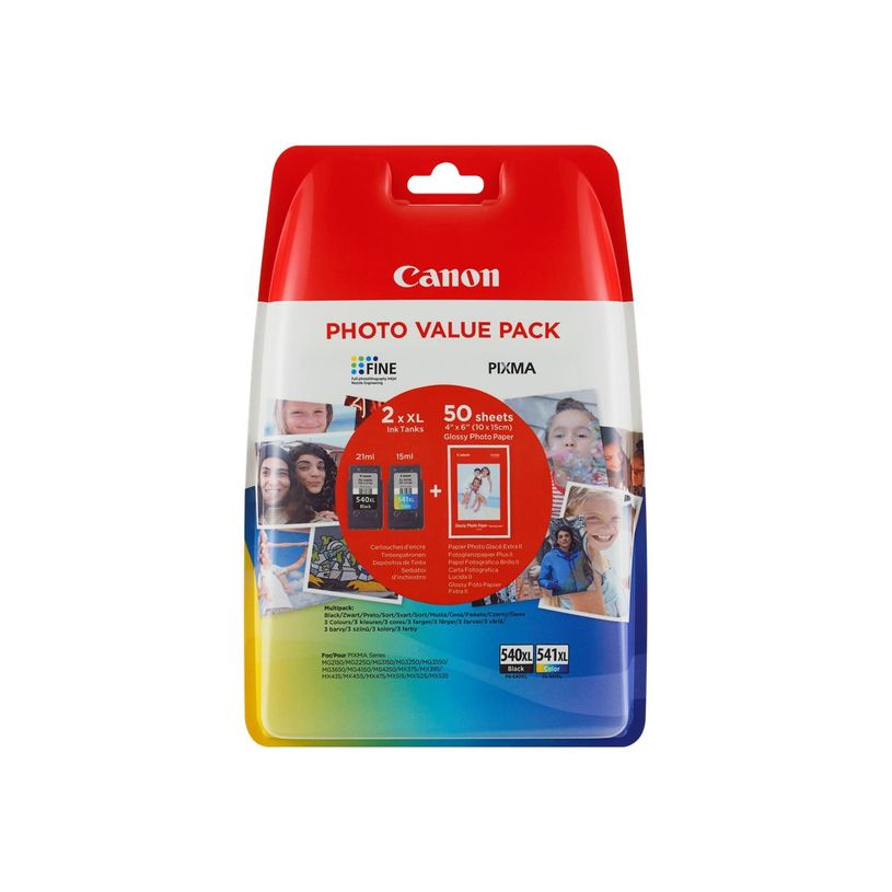 8714574630786-Canon PG-540XL/CL-541XL - pack de 2 - noir, cyan, magenta, jaune - cartouche d'encre origin-P_79438471_8-7
