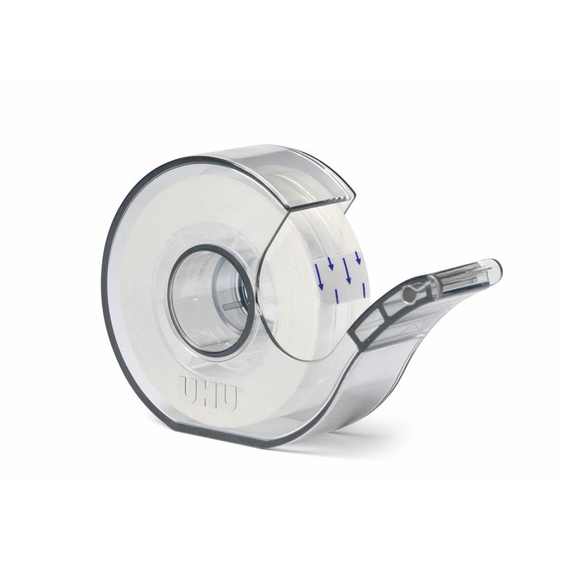 4026700363807-UHU Rollafix - Ruban adhésif avec dévidoir - transparent - 19 mm x 30 m (25m + 5m offert)-P_79438480_2-1