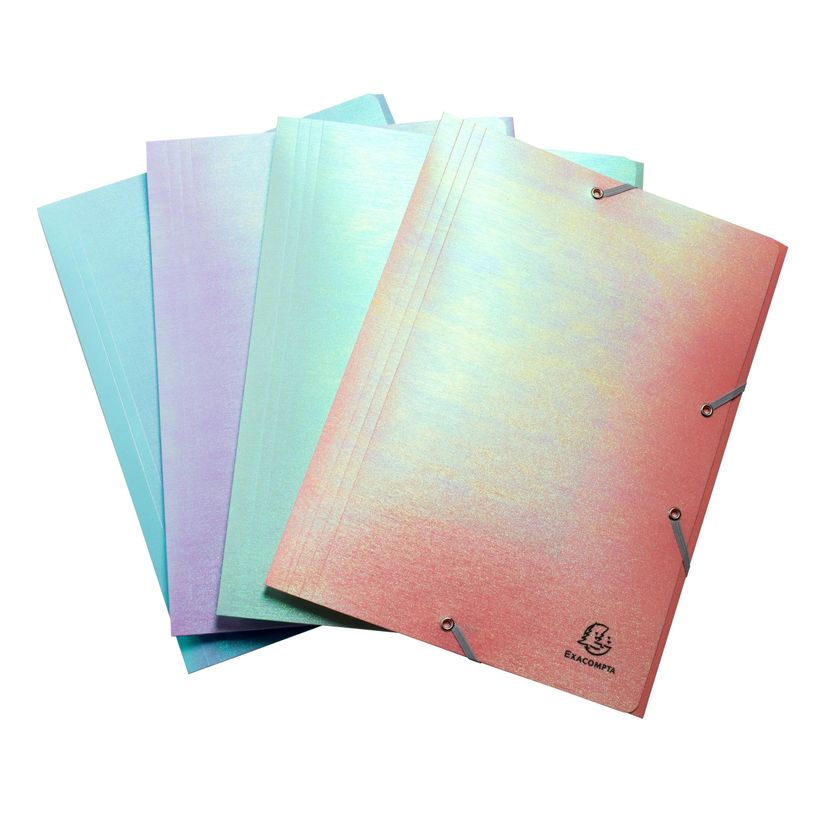 3130630551300-Exacompta Copper Time - Chemise à rabats - 24 x 32 cm - disponible dans différentes couleurs--0