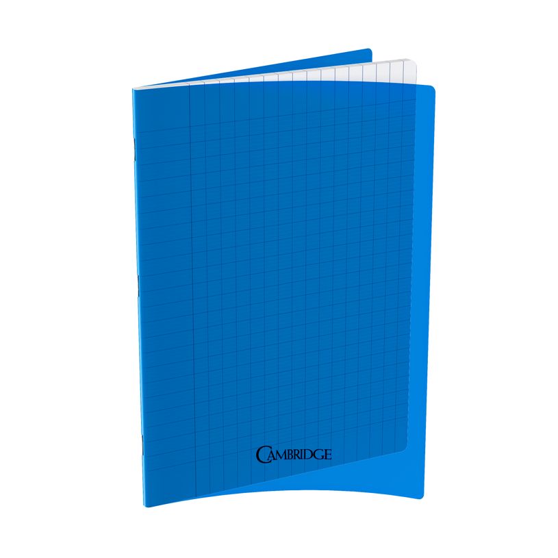 3020120143651-CAMBRIDGE CAHIER POLYPRO 24X32 CM BLEU--0