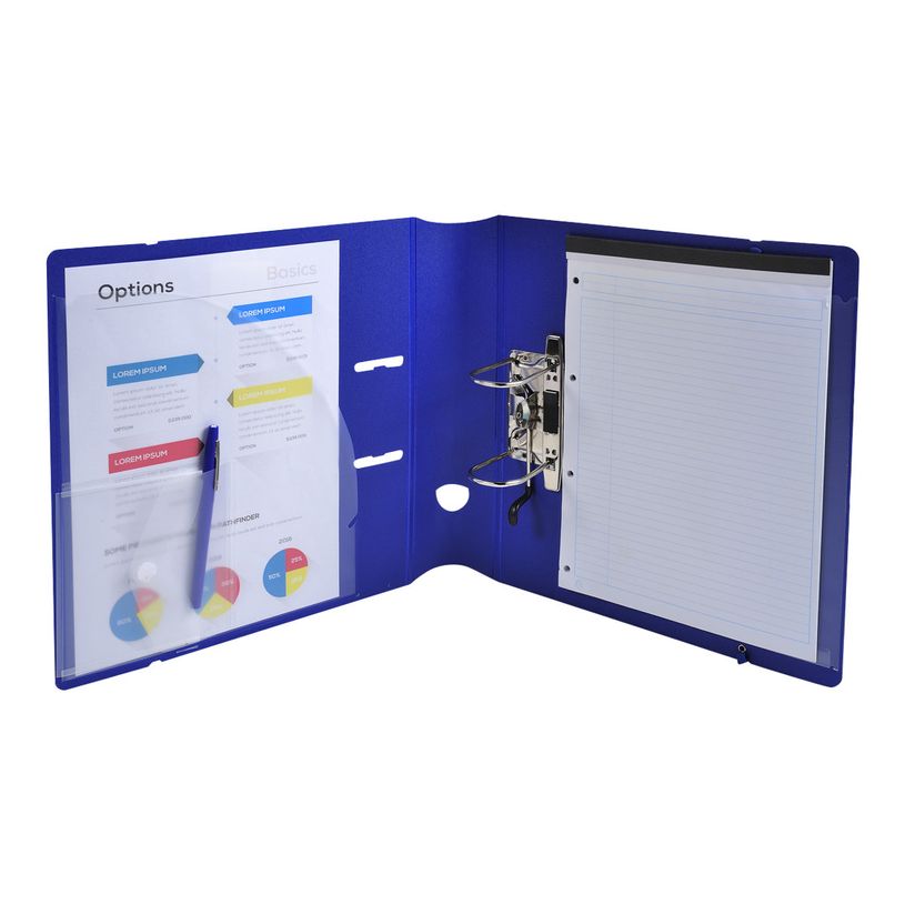 3130630534631-Exacompta Campus Light - Classeur à levier - Dos 80 mm - A4 Maxi - pour 600 feuilles - disponib-P_79438503_8-8