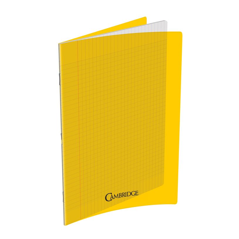 3020120143736-Cambridge - Cahier polypro - 24 x 32 cm - jaune-P_79438515_1-0