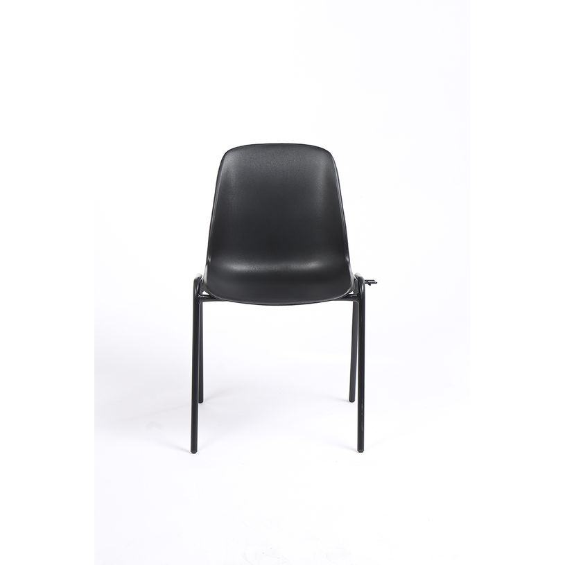 3760185023672-Chaise CHARLOTTE - pieds noirs avec accroches - noir-P_79438528_2-1