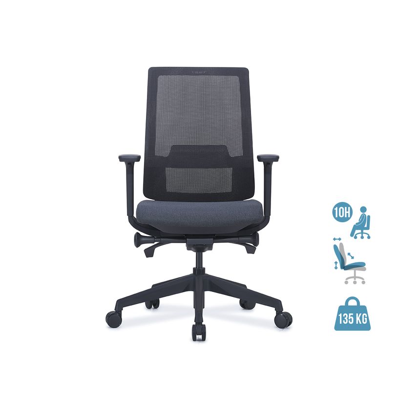 3700339883547-Fauteuil de bureau BRIAN - accoudoirs réglables - appui-tête en option - dossier en rési-P_79438598_1-0