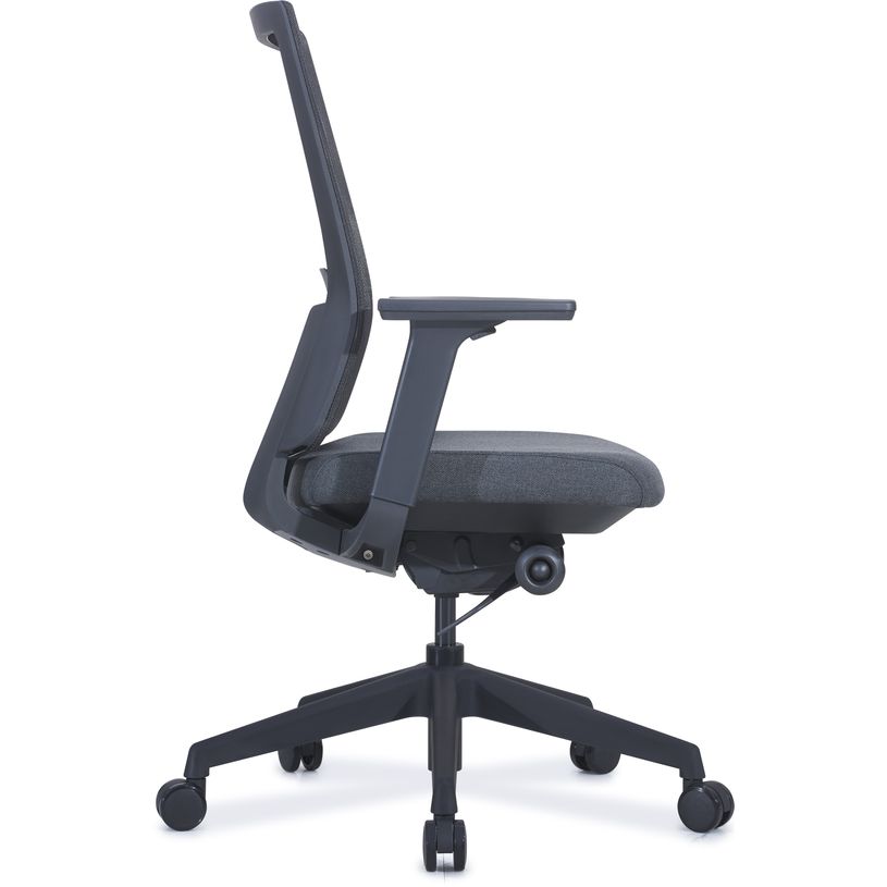 3700339883547-Fauteuil de bureau BRIAN - accoudoirs réglables - appui-tête en option - dossier en rési-P_79438598_3-2