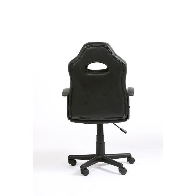 3701338800672-Fauteuil gamer FORMULE 1 - accoudoirs fixes - noir et rose-P_79438606_4-3