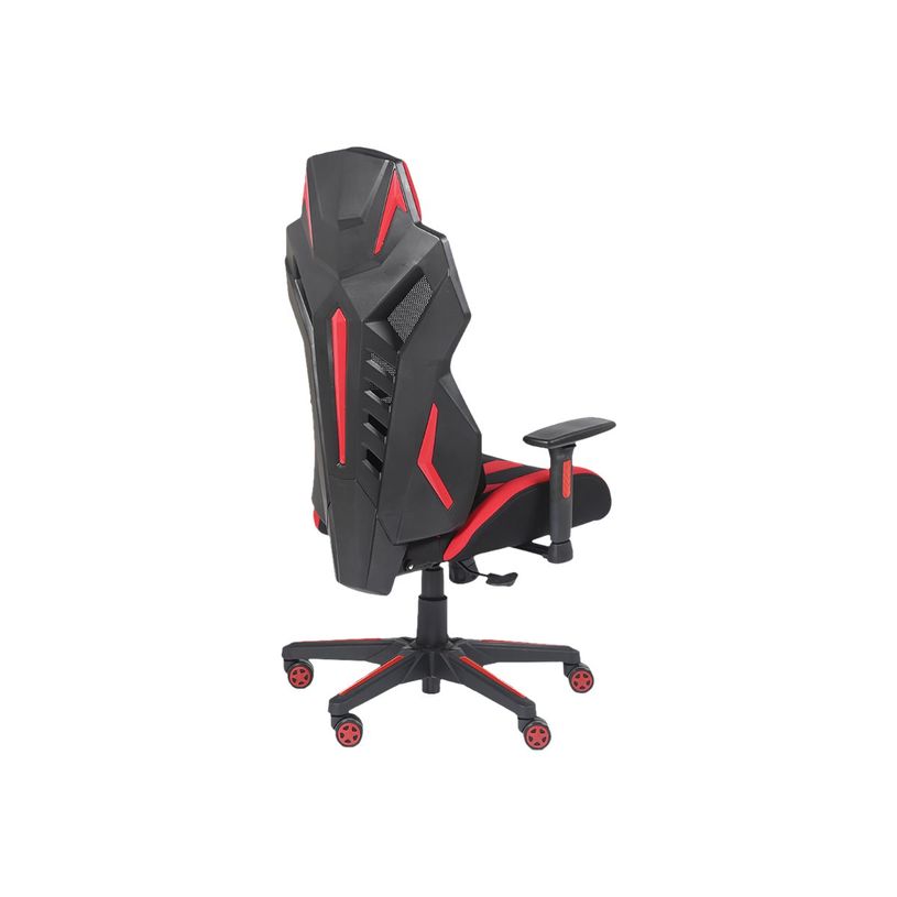 3701338800702-Fauteuil gamer POPER-M - accoudoirs réglables - noir et rouge-P_79438609_4-3