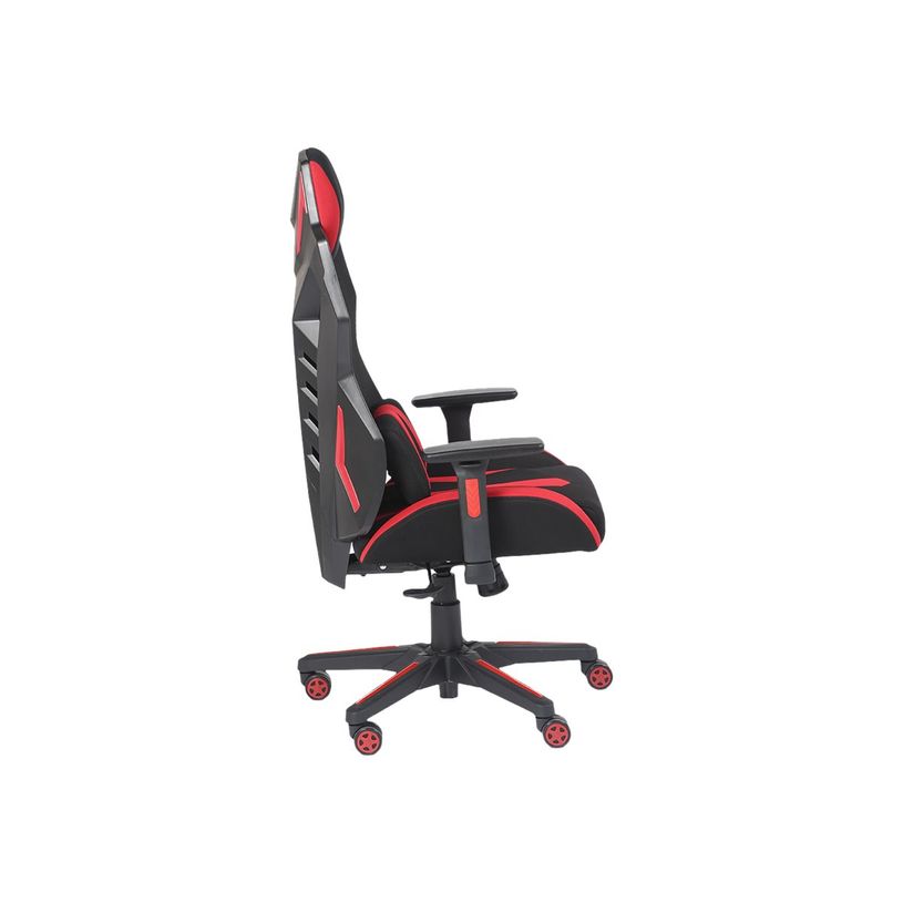 3701338800702-Fauteuil gamer POPER-M - accoudoirs réglables - noir et rouge-P_79438609_6-5