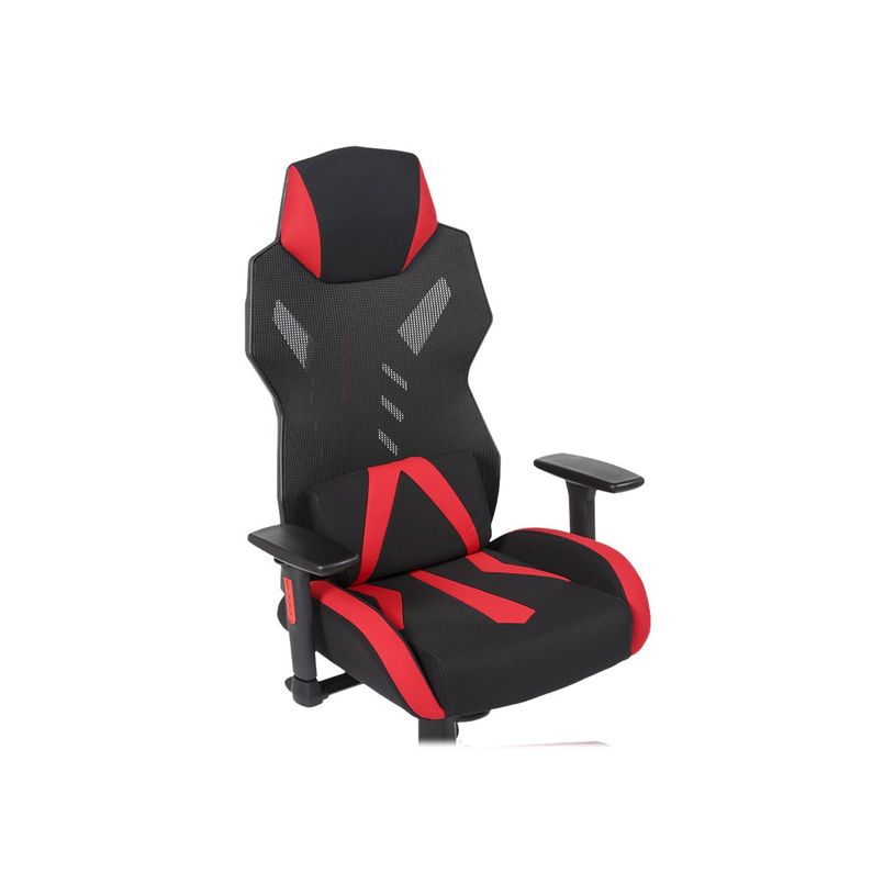 3701338800702-Fauteuil gamer POPER-M - accoudoirs réglables - noir et rouge-P_79438609_8-7