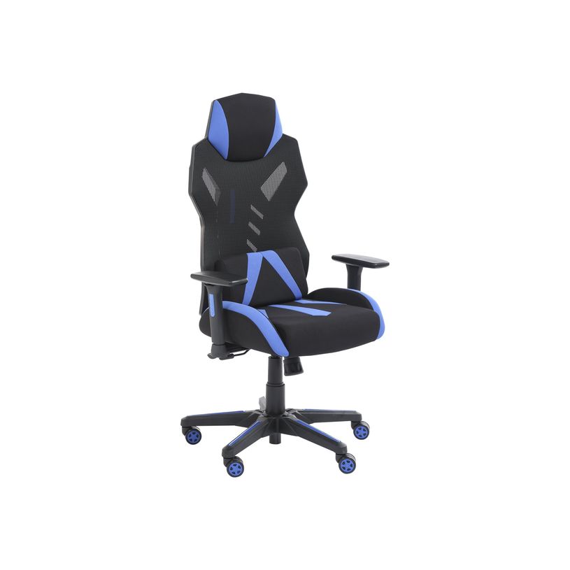 3701338800719-Fauteuil gamer POPER-M - accoudoirs réglables - noir et bleu-P_79438610_2-1