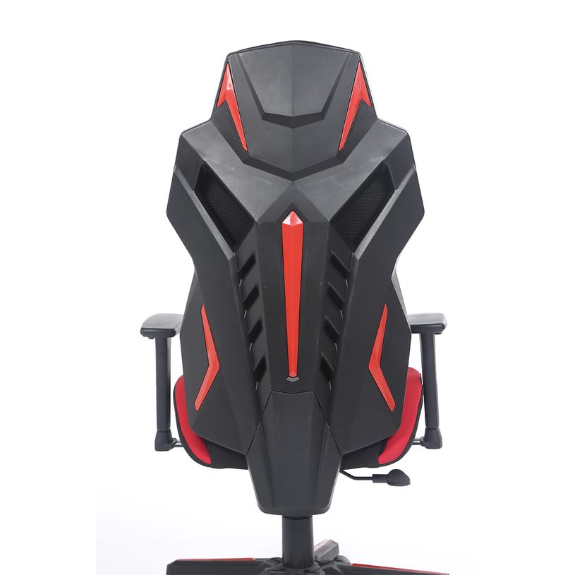 3701338800726-Fauteuil gamer POPER-T - accoudoirs réglables - noir et rouge-P_79438611_8-7