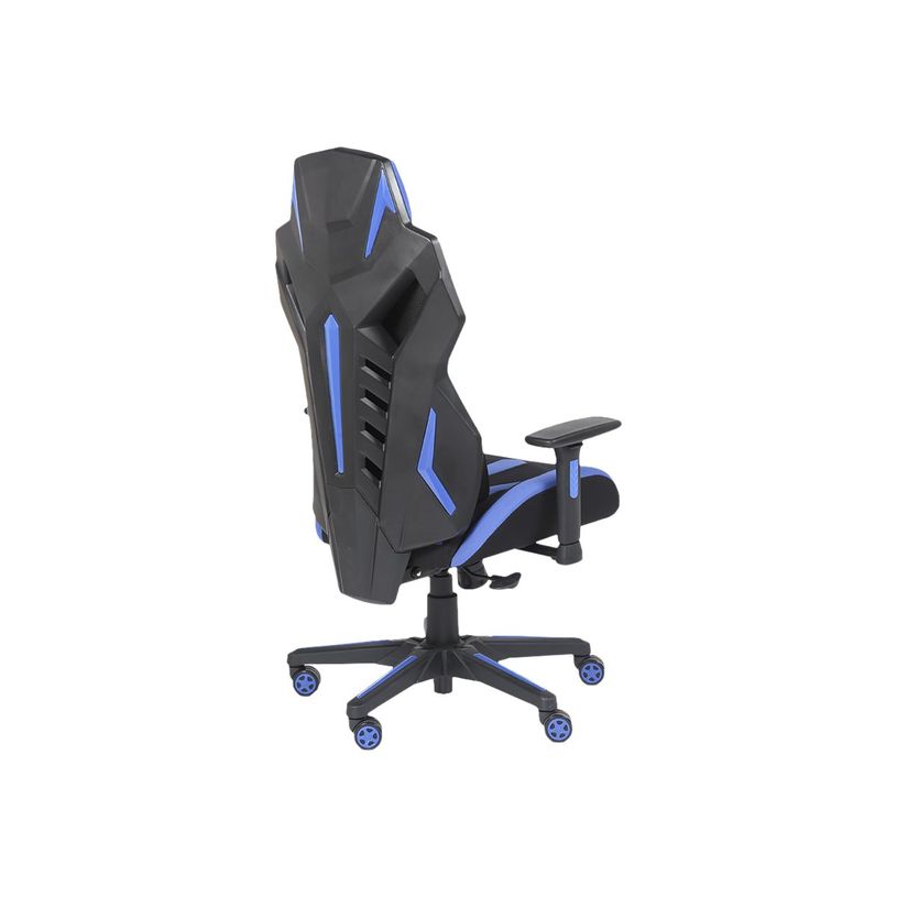 3701338800733-Fauteuil gamer POPER-T - accoudoirs réglables - noir et bleu-P_79438612_4-3