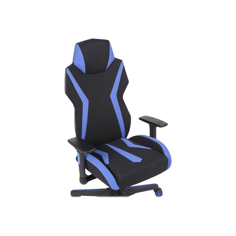 3701338800733-Fauteuil gamer POPER-T - accoudoirs réglables - noir et bleu-P_79438612_8-7