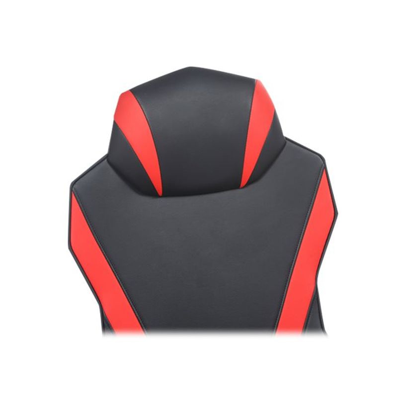 3701338800740-Fauteuil gamer ONLINE - accoudoirs réglables - enceintes intégrées - noir et rouge-P_79438613_10-9
