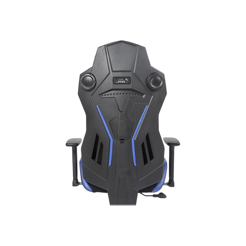 3701338800757-Fauteuil gamer ONLINE - accoudoirs réglables - enceintes intégrées - noir et bleu-P_79438614_10-9