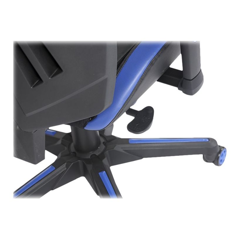 3701338800757-Fauteuil gamer ONLINE - accoudoirs réglables - enceintes intégrées - noir et bleu-P_79438614_12-11