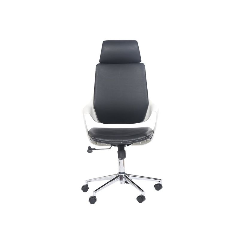 3701338800771-Fauteuil de bureau YORK - accoudoirs fixes - appui-tête fixe - noir - synchrone (3 positio-P_79438616_2-1