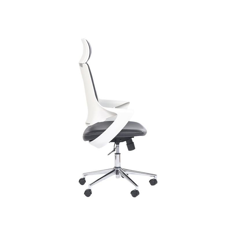 3701338800771-Fauteuil de bureau YORK - accoudoirs fixes - appui-tête fixe - noir - synchrone (3 positio-P_79438616_5-4