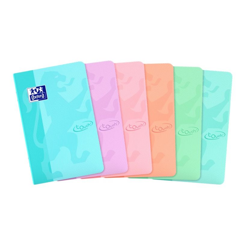 3020120133577-Oxford Touch - Carnet 9 x 14 cm - 96 pages - petits carreaux - disponible dans différentes-P_79438627_1-0