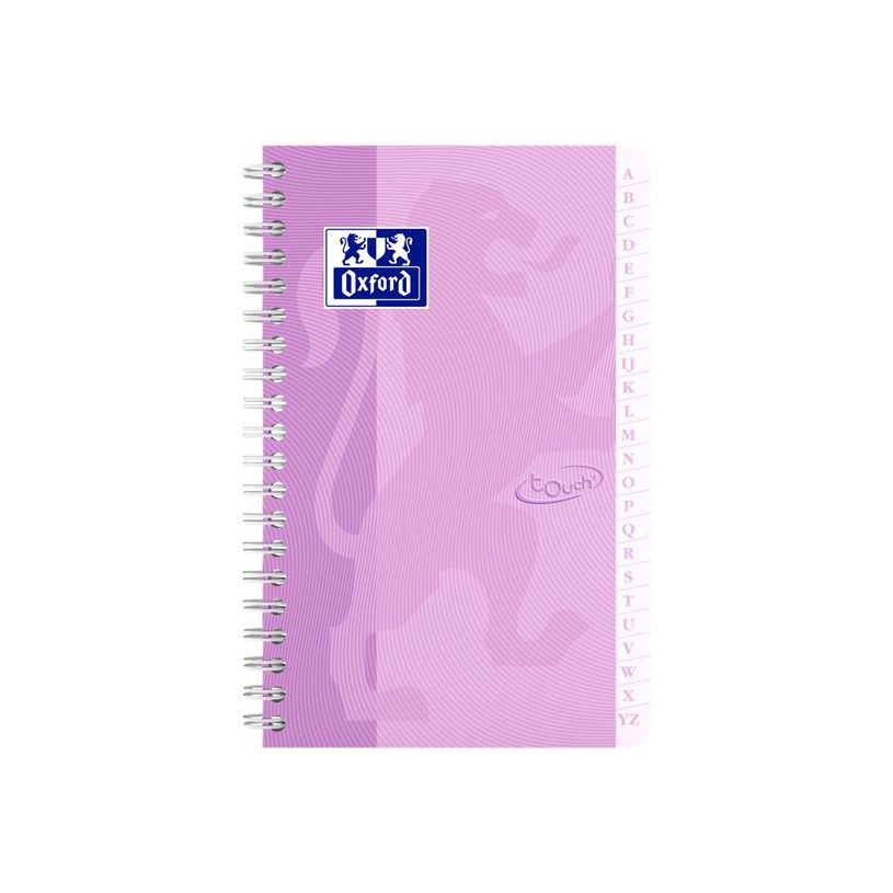 3020120133614-Oxford Touch - Répertoire à spirale 11 x 17 cm - 100 pages - petits carreaux (5x5 mm) - disponib-P_79438628_1-0