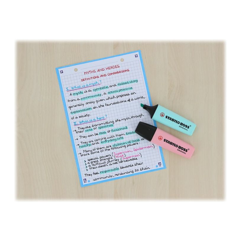 3020120120713-Oxford - Pack de 30 Fiches Bristol - A5 - petits carreaux - perforées - jaune-P_79438651_1-1