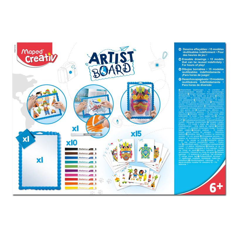 3154149071012-Maped Creativ Artist Board - Kit ardoise dessins effaçables-P_79438697_3-7