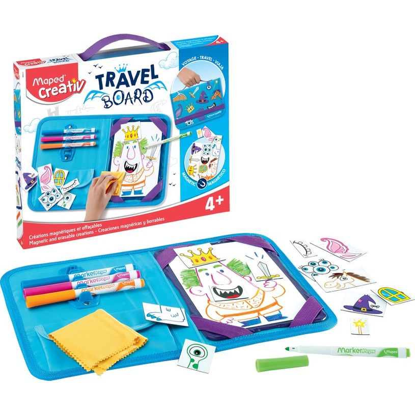 3154149693115-Maped Creativ Travel Board - Kit ardoise voyage princesse et chevalier - jeux magnétiques -P_79438702_5-1