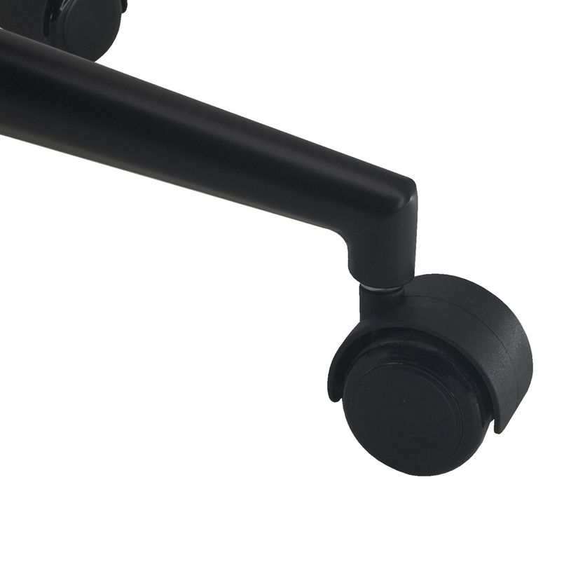 3397702203172-Fauteuil de bureau ICEBERG - accoudoirs fixes - patins et roulettes fournis - noir et gris-P_79438714_10-9