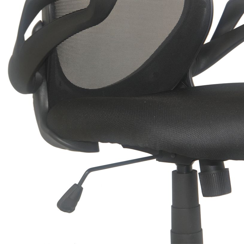 3397703298948-Fauteuil de bureau THEMIS - accoudoirs rabattables - appui-tête intégré - noir-P_79438715_9-8