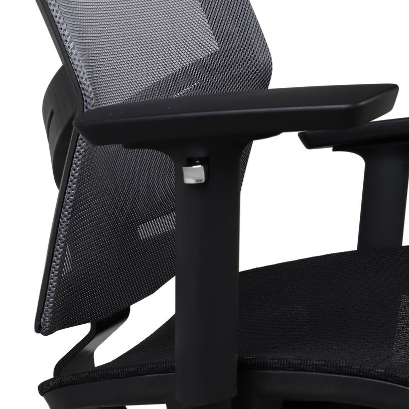 3397703517698-Fauteuil de bureau MANILLE - accoudoirs réglables - appui-tête réglable - noir-P_79438716_2-1