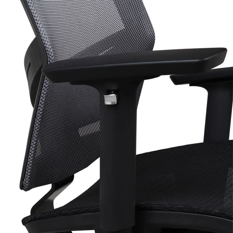 3397703517698-Fauteuil de bureau MANILLE - accoudoirs réglables - appui-tête réglable - noir-P_79438716_9-8
