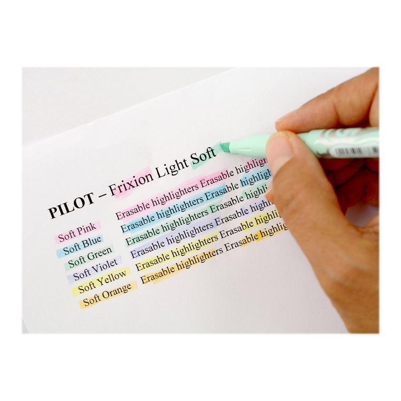 4902505473852-Pilot FriXion Light Soft - Surligneur effaçable - vert pastel-P_79438799_2-2