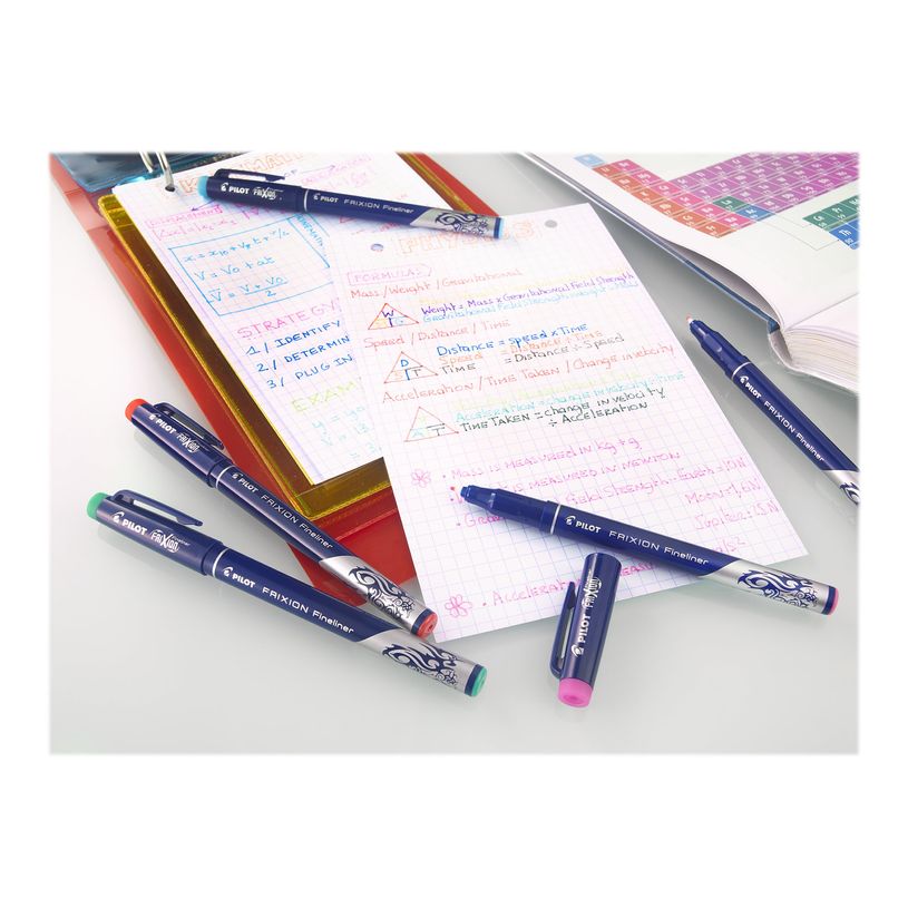 4902505560552-Pilot FriXion Fineliner - Feutre fin effaçable - rose clair-P_79438809_3-2