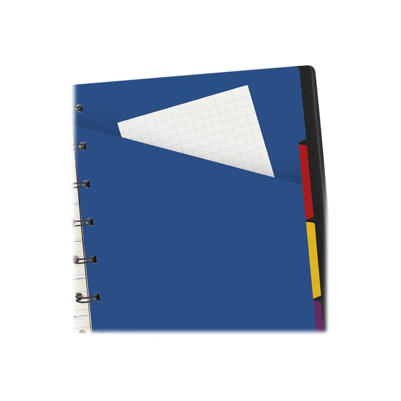 5015142245931-Filofax Saffiano - Carnet de notes à spirale A5 - or métallisé-P_79438986_3-2
