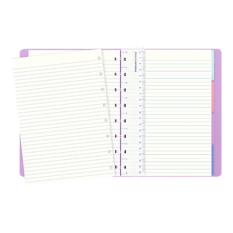 5015142261948-Filofax Classic - Carnet de notes à spirale A5 - lilas pastel-P_79438989_2-5