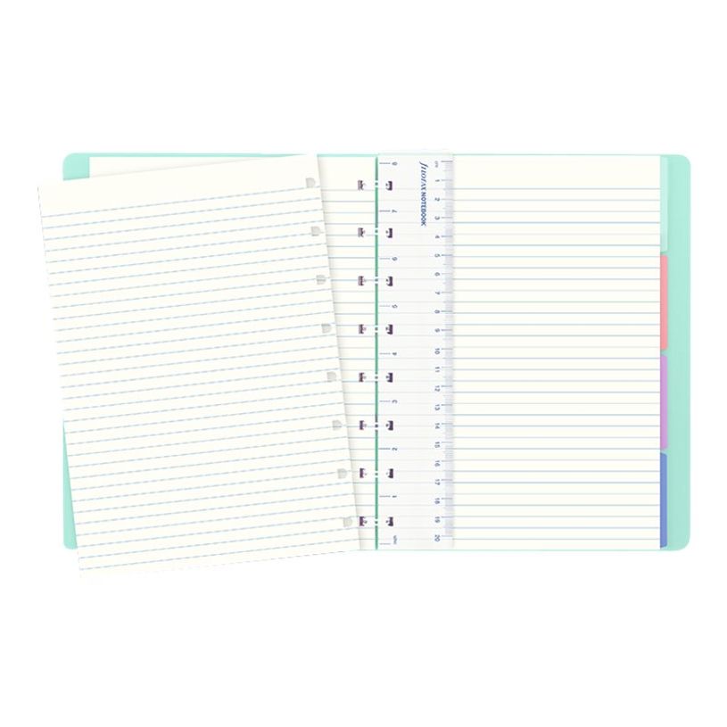 5015142262006-Filofax Classic - Carnet de notes à spirale A5 - vert d'eau pastel-P_79438991_2-3