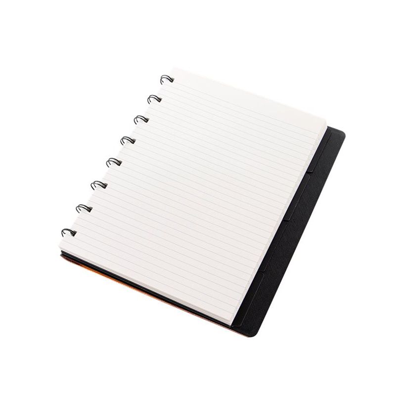 5015142263256-Filofax Saffiano - Carnet de notes à spirale A5 - or rose métallisé-P_79438992_3-1