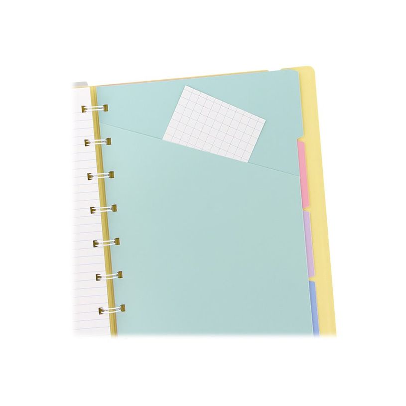 5015142269135-Filofax Classic - Carnet de notes à spirale A5 - citron pastel-P_79438994_4-3